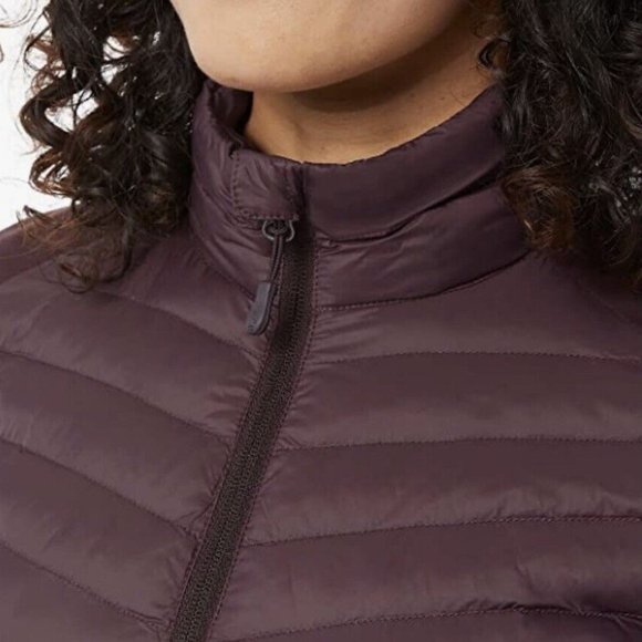 32 Degrees‎ Heat Womens Mixed Media Full Zip Jacket Deep Burgundy - Picture 7 of 8